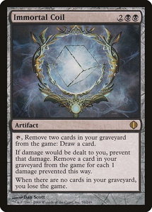 Immortal Coil - Shards of Alara (ALA) #79 - Rare Magic: The Gathering Trading Card