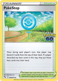 PokeStop - Pokemon GO (PGO) #068/078 - Uncommon Pokémon Trading Card