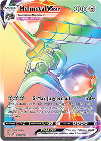 Melmetal VMAX (Secret) - Pokemon GO (PGO) #080/078 - Secret Rare Pokémon Trading Card