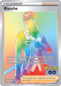 Blanche (Secret) - Pokemon GO (PGO) #082/078 - Secret Rare Pokémon Trading Card