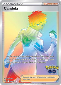 Candela (Secret) - Pokemon GO (PGO) #083/078 - Secret Rare Pokémon Trading Card
