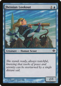 Jhessian Lookout - Shards of Alara (ALA) #46 - Common Magic: The Gathering Trading Card