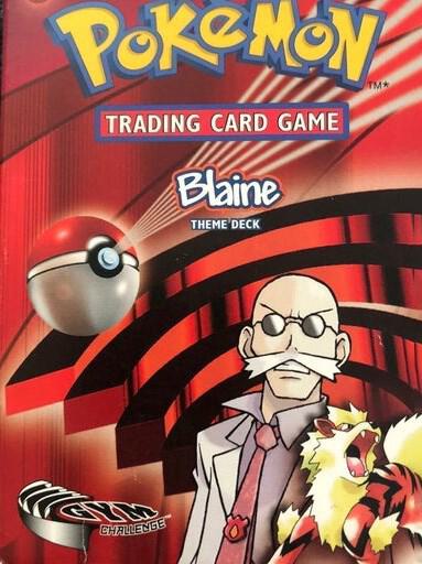 Gym Challenge Theme Deck - "Blaine" - Gym Challenge Pokémon trading card