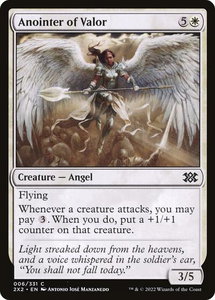 Anointer of Valor - Double Masters 2022 (2X2) #6 - Common Magic: The Gathering Trading Card