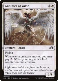 Anointer of Valor - Double Masters 2022 (2X2) #6 - Common Magic: The Gathering Trading Card