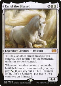 Emiel the Blessed - Double Masters 2022 (2X2) #10 - Mythic Rare Magic: The Gathering Trading Card