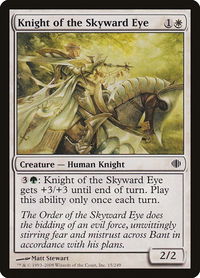 Knight of the Skyward Eye - Shards of Alara (ALA) #15 - Common Magic: The Gathering Trading Card