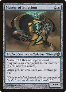 Master of Etherium - Shards of Alara (ALA) #49 - Rare Magic: The Gathering Trading Card