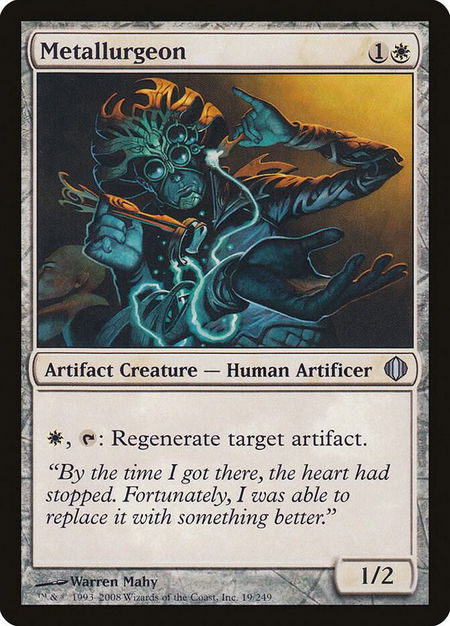 Metallurgeon - Shards of Alara Magic: The Gathering trading card