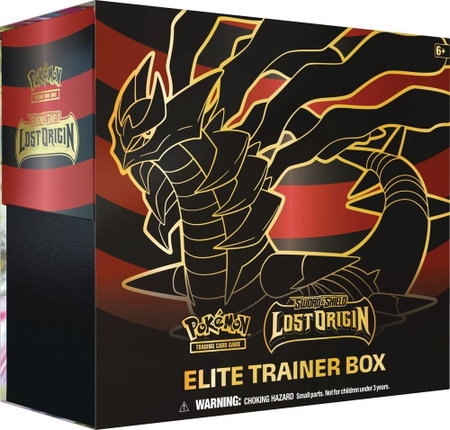 Lost Origin Elite Trainer Box trading card from SWSH11: Lost Origin Lost Origin Elite Trainer Box - SWSH11: Lost Origin Pokémon trading card