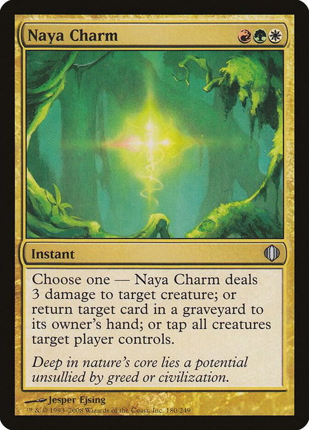 Naya Charm - Shards of Alara Magic: The Gathering trading card