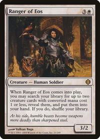 Ranger of Eos - Shards of Alara (ALA) #21 - Rare Magic: The Gathering Trading Card