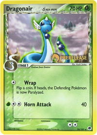 Dragonair (Delta Species) - 28/101 (Prerelease) - Nintendo Promos (PR) #28/101 - Rare Pokémon Trading Card