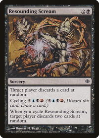 Resounding Scream - Shards of Alara (ALA) #83 - Common Magic: The Gathering Trading Card