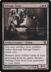 Salvage Titan - Shards of Alara (ALA) #84 - Rare Magic: The Gathering Trading Card