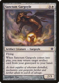 Sanctum Gargoyle - Shards of Alara (ALA) #24 - Common Magic: The Gathering Trading Card