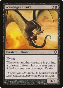 Scavenger Drake - Shards of Alara (ALA) #85 - Uncommon Magic: The Gathering Trading Card