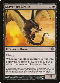 Scavenger Drake - Shards of Alara (ALA) #85 - Uncommon Magic: The Gathering Trading Card