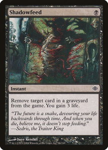 Shadowfeed - Shards of Alara (ALA) #86 - Common Magic: The Gathering Trading Card