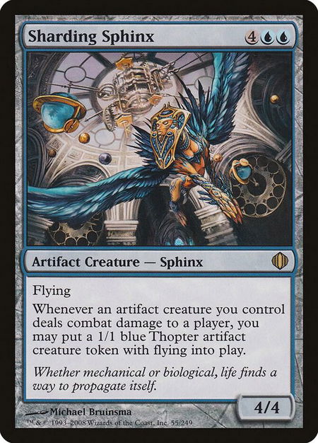 Sharding Sphinx - Shards of Alara Magic: The Gathering trading card
