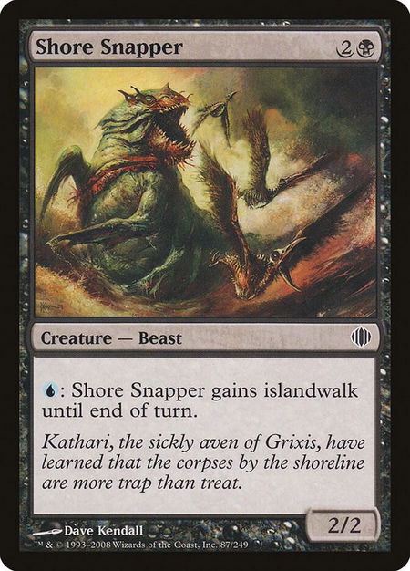 Shore Snapper - Shards of Alara Magic: The Gathering trading card