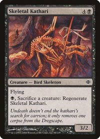 Skeletal Kathari - Shards of Alara (ALA) #88 - Common Magic: The Gathering Trading Card