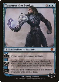 Tezzeret the Seeker - Shards of Alara (ALA) #60 - Mythic Magic: The Gathering Trading Card