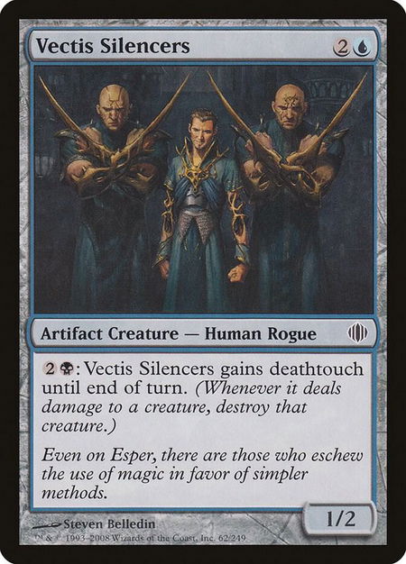 Vectis Silencers - Shards of Alara Magic: The Gathering trading card