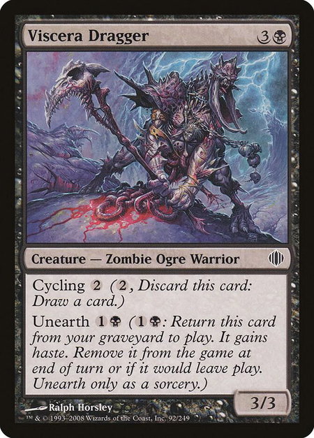 Viscera Dragger - Shards of Alara Magic: The Gathering trading card