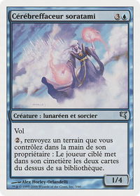 Soratami Mindsweeper (French) - "Cérébreffaceur soratami" - Magic Encyclopedia 2005 (Salvat/Hachette) (PSAL) #H3 - Uncommon Magic: The Gathering Trading Card