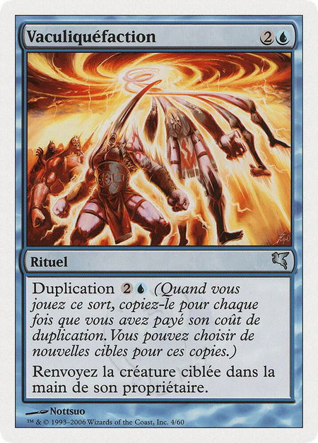 Vacuumelt (French) - "Vaculiquéfaction" - Magic Encyclopedia 2005 (Salvat/Hachette) Magic: The Gathering trading card