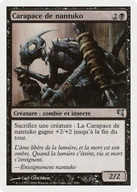Nantuko Husk (French) - "Carapace de nantuko" - Magic Encyclopedia 2005 (Salvat/Hachette) (PSAL) #F3 - Uncommon Magic: The Gathering Trading Card