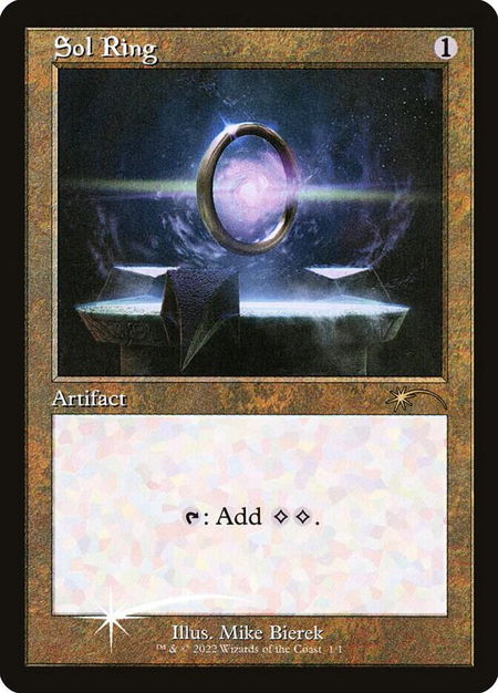Sol Ring (Retro Frame) - WPN & Gateway Promos Magic: The Gathering trading card