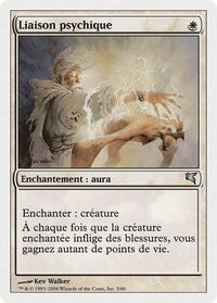 Spirit Link (French) - "Liaison psychique" - Magic Encyclopedia 2005 (Salvat/Hachette) (PSAL) #G3 - Uncommon Magic: The Gathering Trading Card
