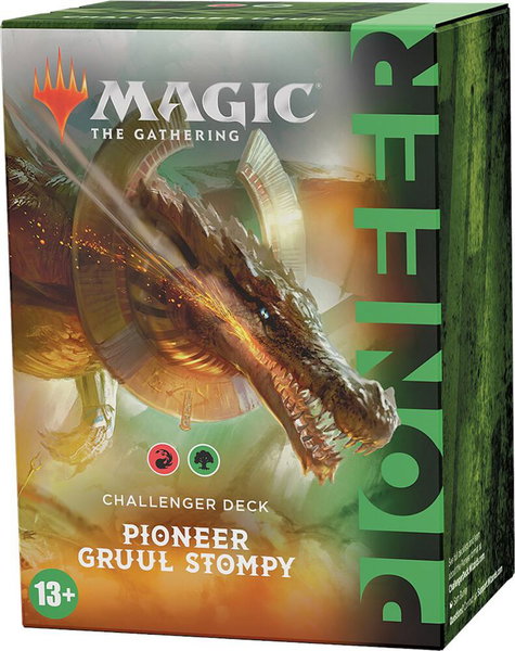 Pioneer Challenger Deck 2022: Pioneer Gruul Stompy trading card from Challenger Decks Pioneer Challenger Deck 2022: Pioneer Gruul Stompy - Challenger Decks Magic: The Gathering trading card