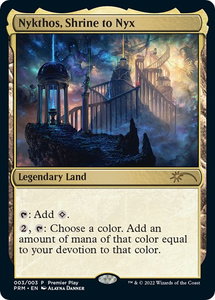 Nykthos, Shrine to Nyx - Pro Tour Promos (PTP) #3 - Promo Magic: The Gathering Trading Card