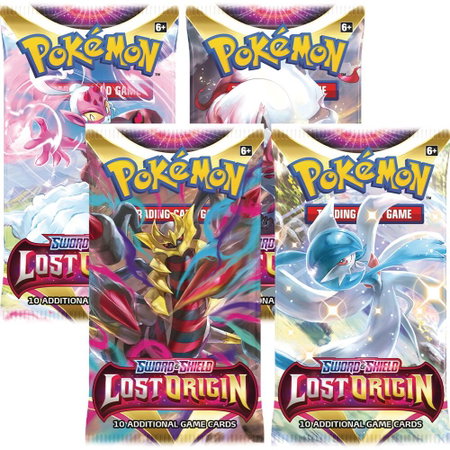 Lost Origin Booster Pack Art Bundle [Set of 4] - SWSH11: Lost Origin Pokémon trading card