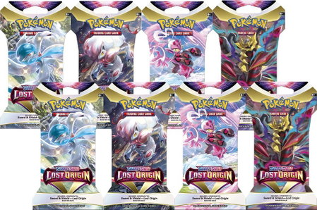 Lost Origin Sleeved Booster Pack Bundle [Set of 8] - SWSH11: Lost Origin Pokémon trading card