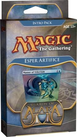 Shards of Alara - Intro Pack - Esper Artifice trading card from Shards of Alara Shards of Alara - Intro Pack - Esper Artifice - Shards of Alara Magic: The Gathering trading card