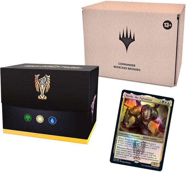 Streets of New Capenna Commander Deck - Bedecked Brokers (Minimal Packaging) trading card from Commander: Streets of New Capenna Streets of New Capenna Commander Deck - Bedecked Brokers (Minimal Packaging) - Commander: Streets of New Capenna Magic: The Gathering trading card
