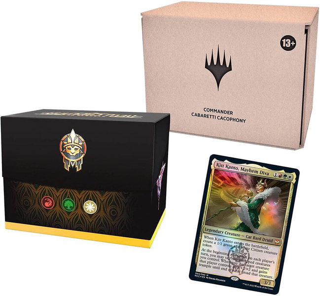 Streets of New Capenna Commander Deck - Cabaretti Cacophony (Minimal Packaging) - Commander: Streets of New Capenna Magic: The Gathering trading card