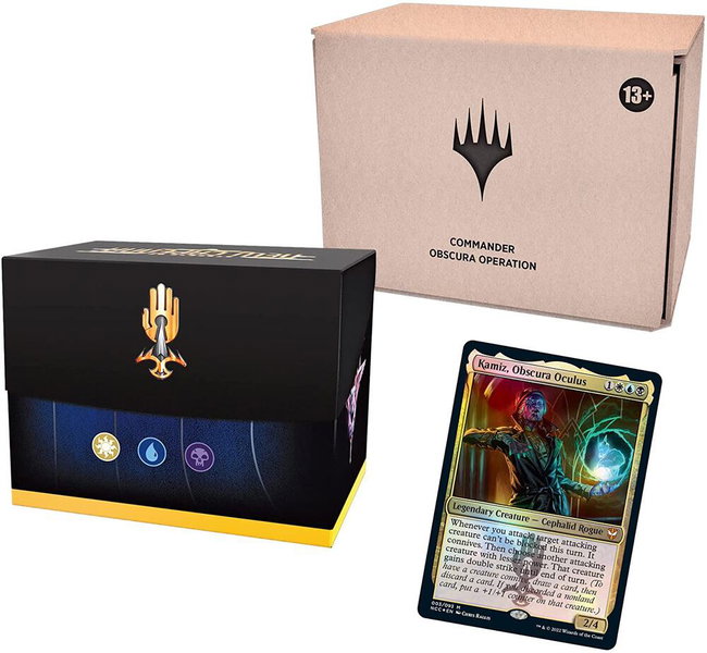 Streets of New Capenna Commander Deck - Obscura Operation (Minimal Packaging) trading card from Commander: Streets of New Capenna Streets of New Capenna Commander Deck - Obscura Operation (Minimal Packaging) - Commander: Streets of New Capenna Magic: The Gathering trading card