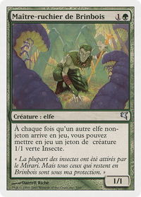 Wirewood Hivemaster (French) - "Maître-ruchier de Brinbois" - Magic Encyclopedia 2005 (Salvat/Hachette) (PSAL) #B3 - Uncommon Magic: The Gathering Trading Card