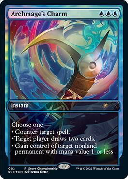 Archmage's Charm trading card from Game Day & Store Championship Promos Archmage's Charm - Game Day & Store Championship Promos Magic: The Gathering trading card