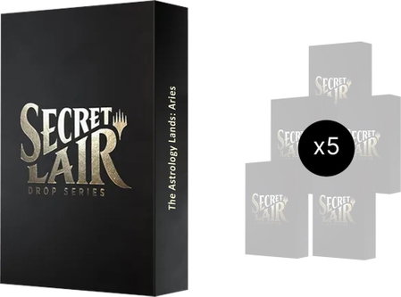 Secret Lair: Astrology Lands (Aries) Bundle - Non-Foil Edition - Secret Lair Drop Series Magic: The Gathering trading card
