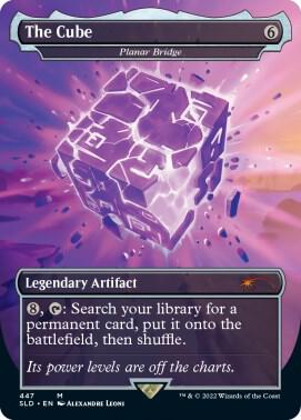 The Cube - Planar Bridge - Secret Lair Drop Series Magic: The Gathering trading card