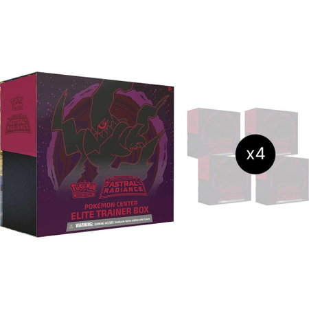 Astral Radiance Pokemon Center Elite Trainer Box Case (Exclusive) - SWSH10: Astral Radiance Pokémon trading card
