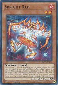 Spright Red - Power of the Elements (POTE) #POTE-EN006 - Common / Short Print YuGiOh Trading Card