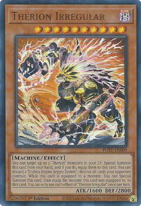 Therion Irregular - Power of the Elements (POTE) #POTE-EN009 - Ultra Rare YuGiOh Trading Card