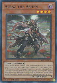 Albaz the Ashen - Power of the Elements (POTE) #POTE-EN011 - Super Rare YuGiOh Trading Card